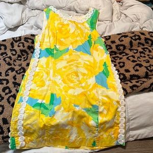 Lilly Pulitzer (HOLY GRAIL) yellow first impressions HARD TO FIND SIZE 8